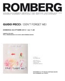 Guido Pecci – Don’t Forget Me!